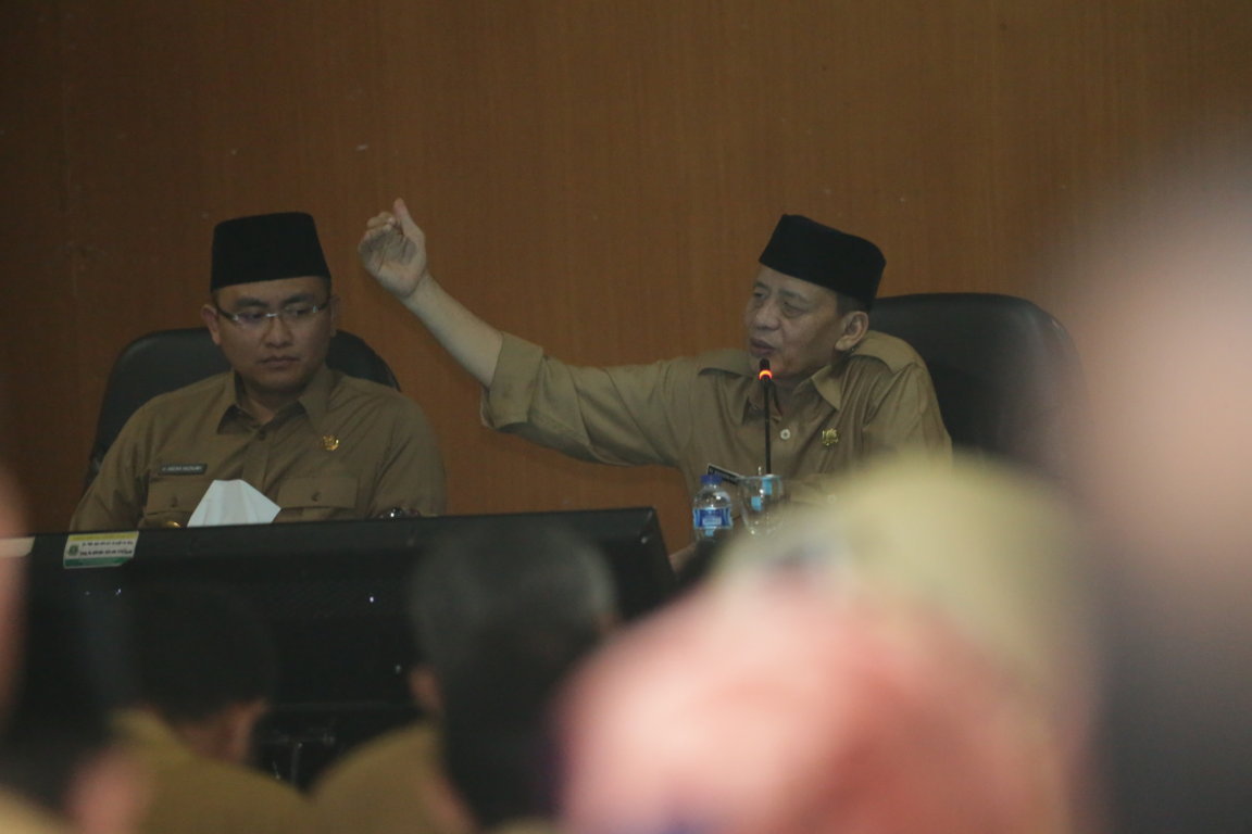 Rapat Pimpinan OPD dilingkungan Prov Banten Bulan Februari 2019