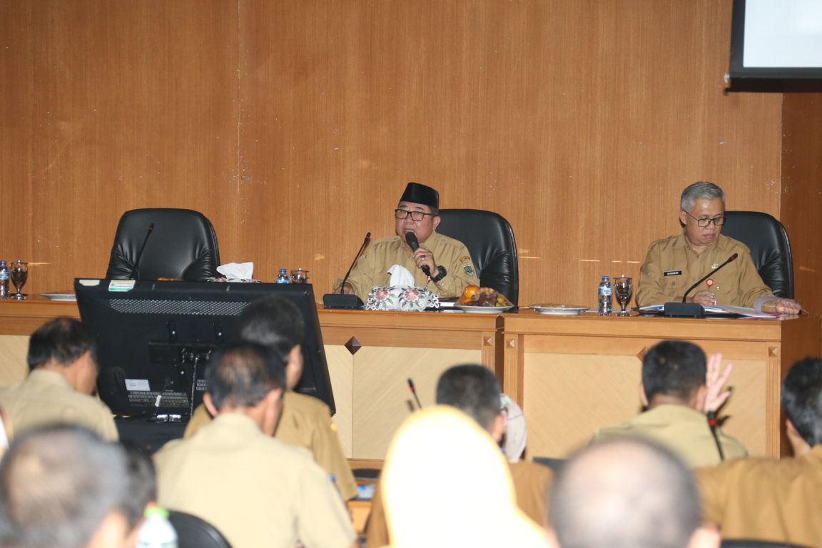 Rapat Pimpinan OPD dilingkungan Prov Banten Bulan April 2019