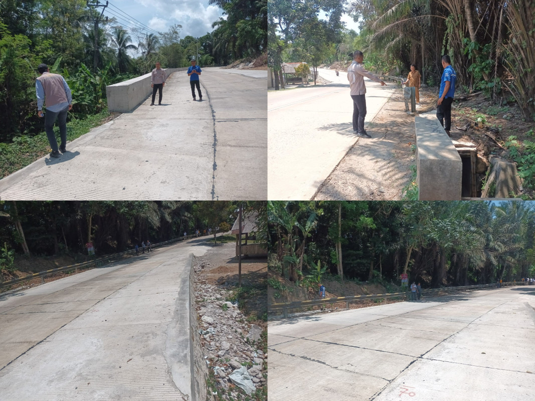 Monitoring Pekerjaan Penanganan Longsoran Jalan Saketi – Picung - Simpang APBD Prov Banten T.a 2024