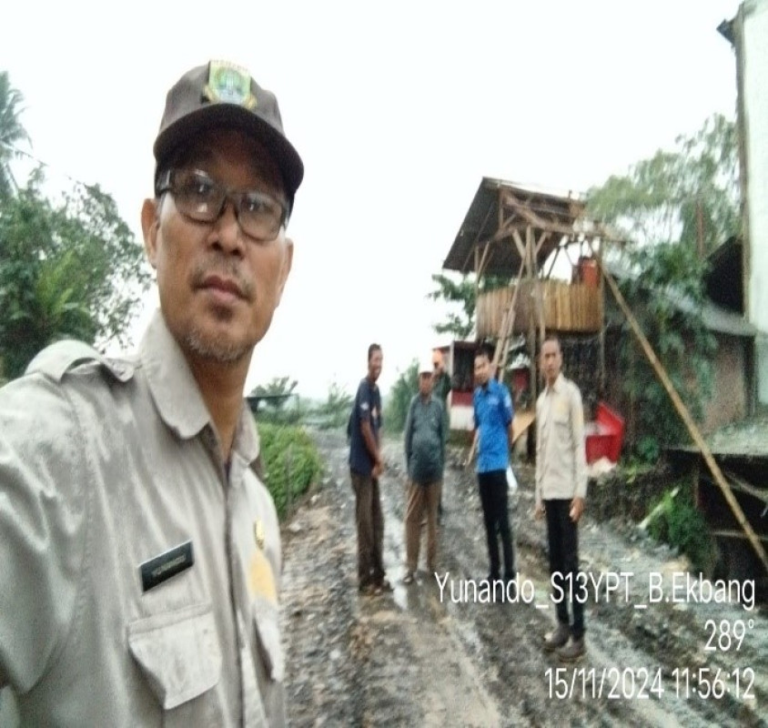 Monitoring dan Evaluasi Pekerjaan Rehabilitasi Jaringan Irigasi DI Cibinuangen