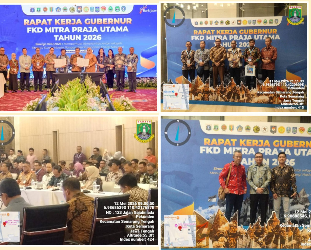 BANTEN TAMPIL TERDEPAN DALAM RAPAT KERJA GUBERNUR MPU 2026: SINERGI ANTARWILAYAH UNTUK SWASEMBADA PANGAN DAN KETAHANAN ENERGI NASIONAL